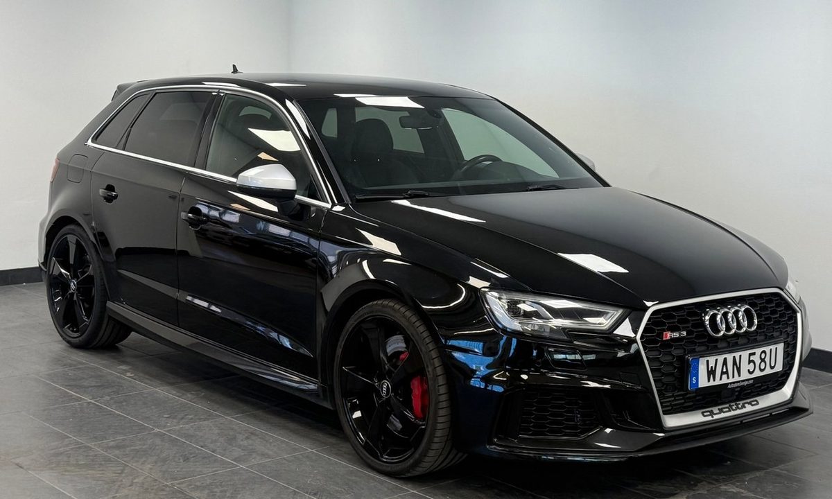 2018 Audi RS3 Sportback 2.5 TFSI Quattro · B&O · Cockpit · 400hk · SV-Såld