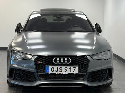 2017 Audi RS7 Performance 4.0 V8 TFSI Q*Carbon*Sv-såld*B&O*keramiska* – bild 7