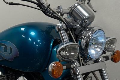 1995 Suzuki Intruder vs600gl motivlack Nybes Sidoväska Hemleverans Pris – bild 10