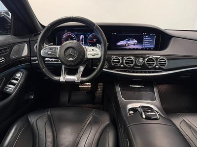 2018 Mercedes-Benz S 400 d 4M 9G AMG *Pano*Burm*Baksätespkt*360°*Sv-såld – bild 9