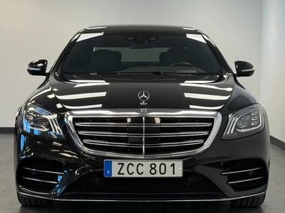 2018 Mercedes-Benz S 400 d 4M 9G AMG *Pano*Burm*Baksätespkt*360°*Sv-såld – bild 6