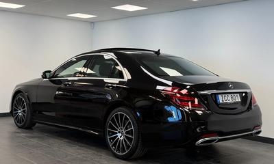 2018 Mercedes-Benz S 400 d 4M 9G AMG *Pano*Burm*Baksätespkt*360°*Sv-såld – bild 2