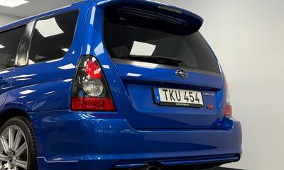 2005 Subaru Forester STi 2.5 4WD 265HK *13000 mil*1av4 i Sverige* Brembo*HKS – bild 7
