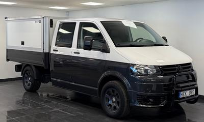 2014 Volkswagen Transporter Chassi Dubbelhytt skåp *Se Spec*D-värm*Påkostad* – Diesel